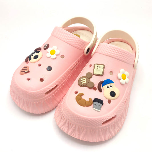 Creamy-Pink BOBO Clog